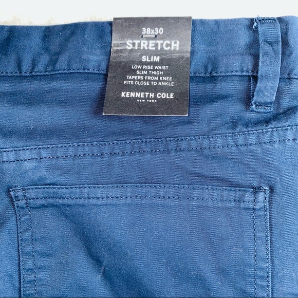 Kenneth Cole New York Men's Stretch Slim Fit Pants - Picture 8 of 14